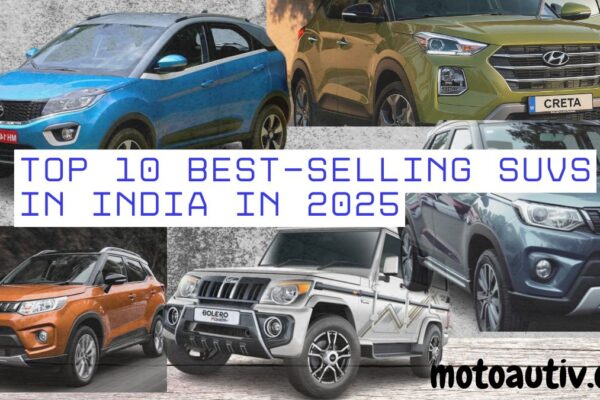 10 Top Selling SUVs in India in 2025