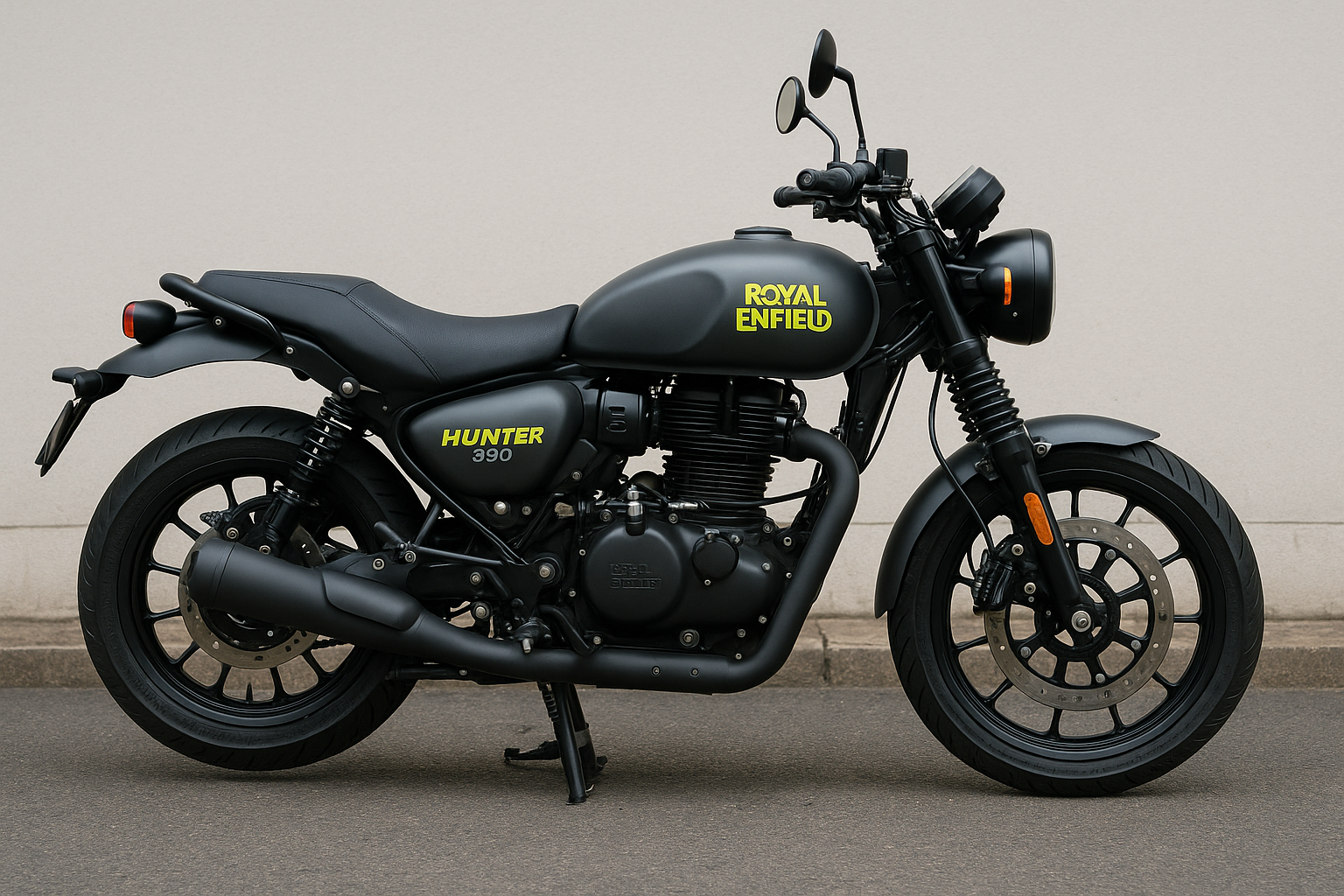 Royal Enfield hunter 350 Graphite Grey