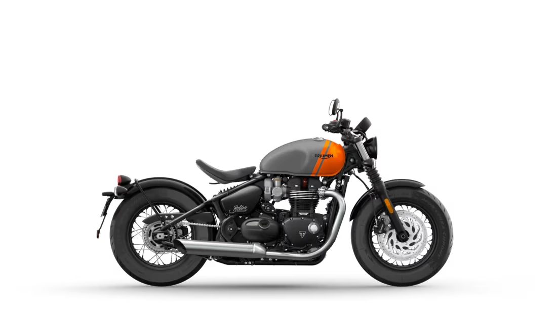 TRIUMPH BONNEVILLE BOBBER - Premium Motorcycle Image
