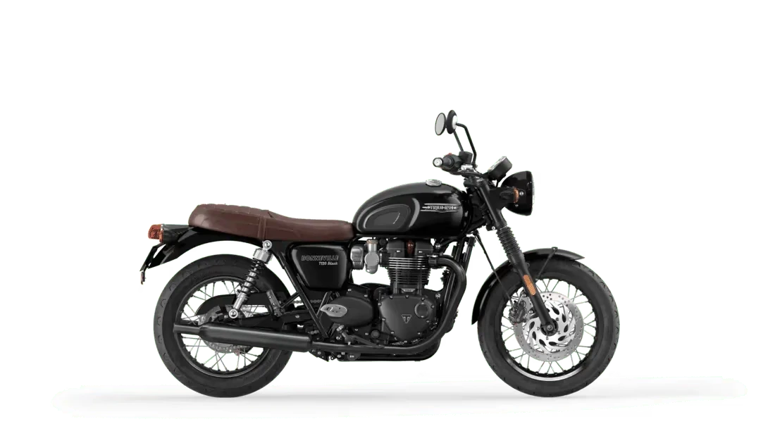 TRIUMPH BONNEVILLE T120 BLACK - Premium Motorcycle Image