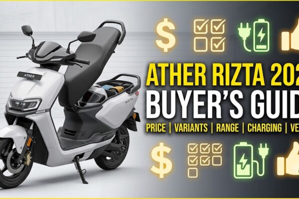Ather Rizta 2026 Buyer's Guide: Price, Variants, Range, Charging & Verdict