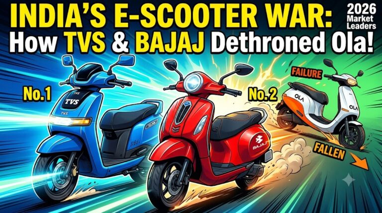 TVS vs Bajaj Vs OLA