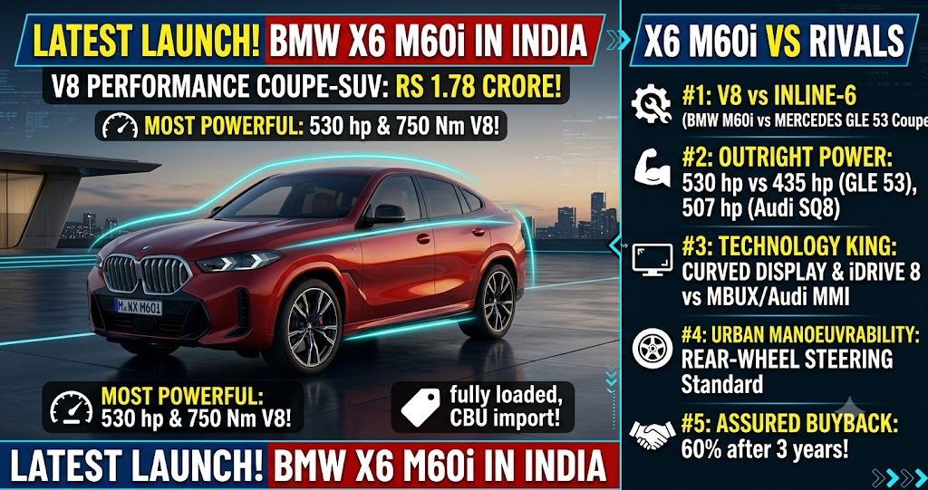 2026 BMW X6 M60i