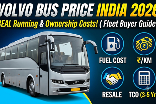 Volvo Bus price in India 2026