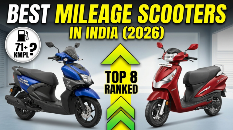Best mileage Scooter in India 2026