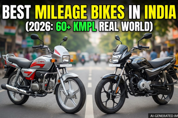 Best Mileage Bikes in India (2026)