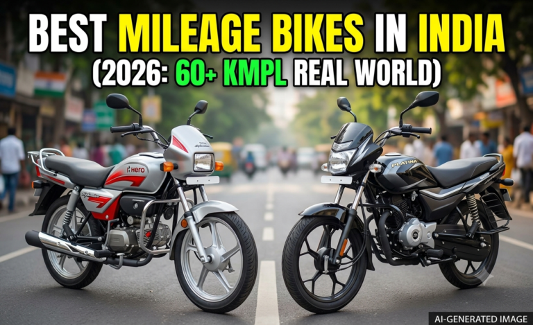 Best Mileage Bikes in India (2026)