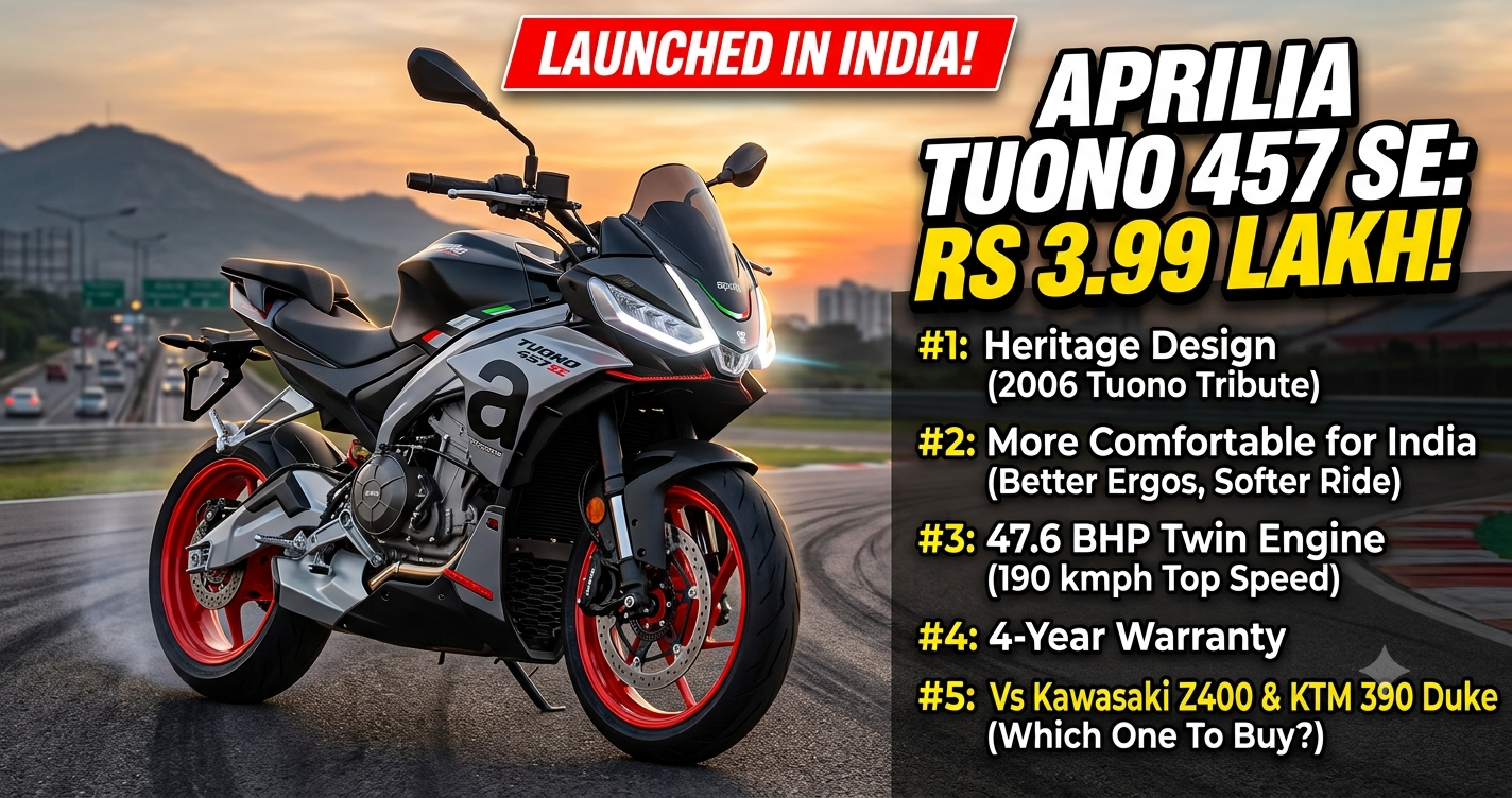 2026 Aprilia Tuono 457 Special Edition