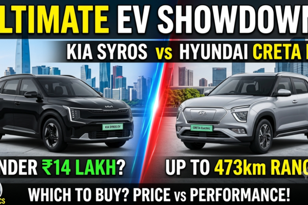 Kia Syros EV vs Hyundai Creta Electric.